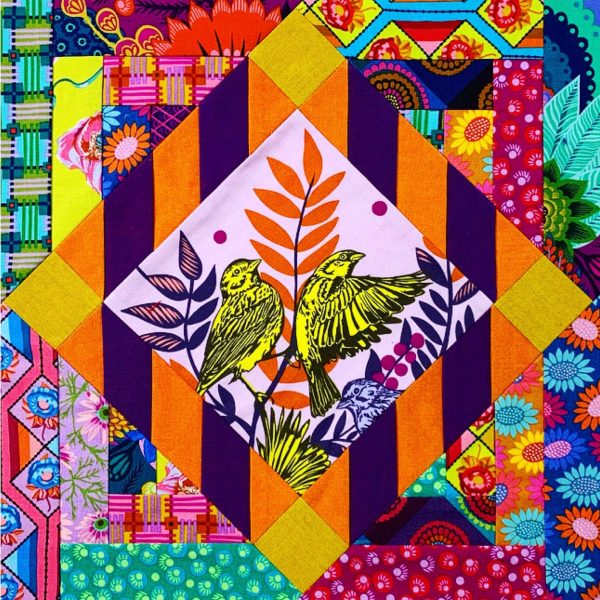 Center Stage Quilt Block