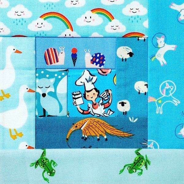 Log Cabin Quilt Block